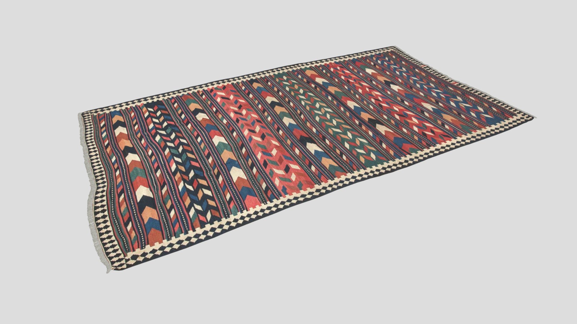 Striped Persian Kilim