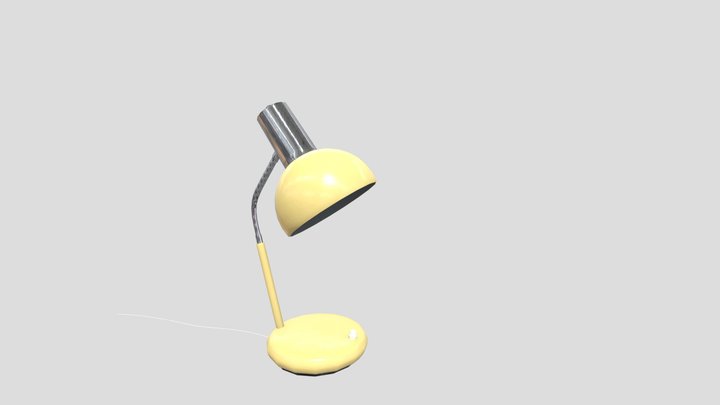 Realistic Lamp - PELTIER Erwan 3D Model