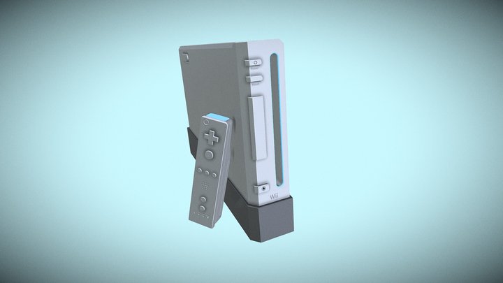 Wiimote 3D models Sketchfab