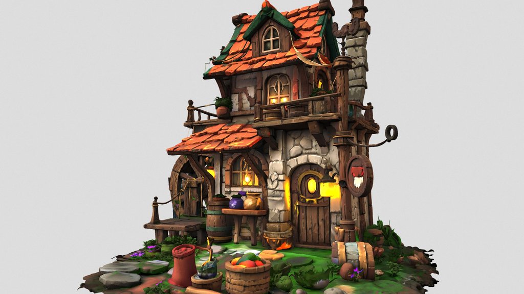 🏞️Fantasy-⛌-Watermill.✧.'Blackwood.✧.Estate'🏞️