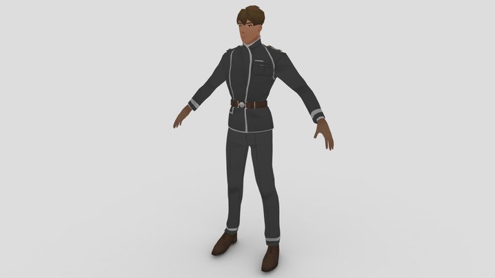 Character6 - WIP 3D Model