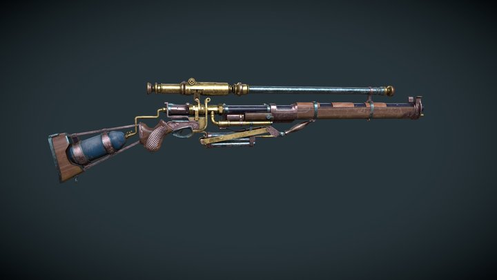 Gun 3D Model