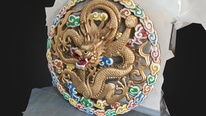 Dragon - Chinese Restaurant Calgary 3D Model