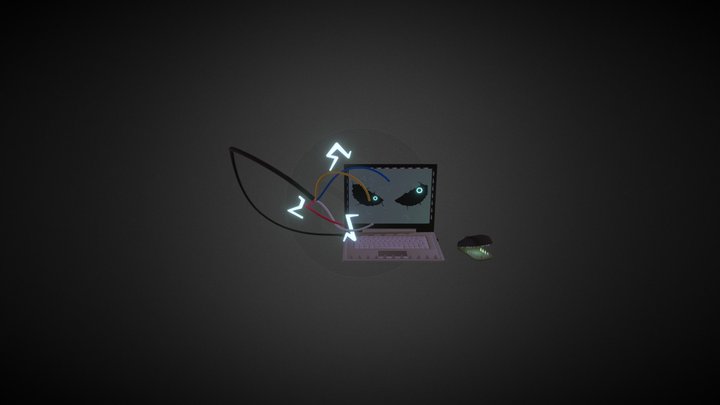 Laptop mimic 3D Model