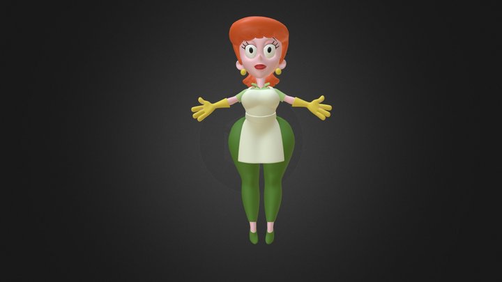 Dexter S Mom 3D Model