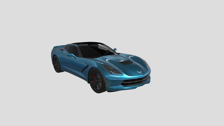 Corvet 3D Model