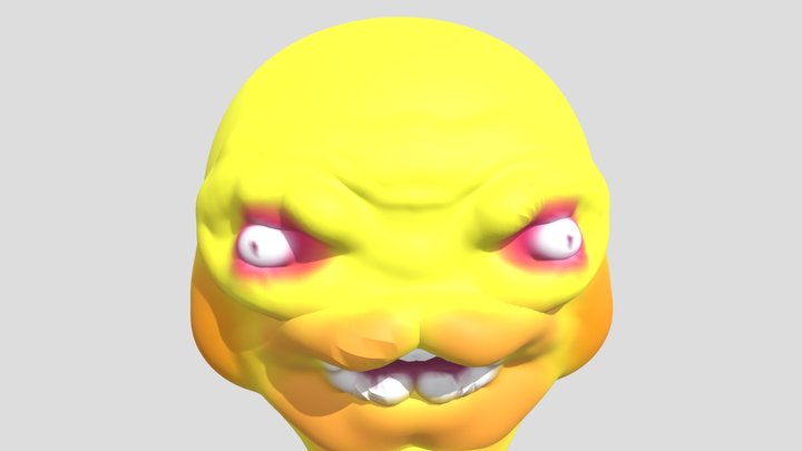 cute emoji 3D Model