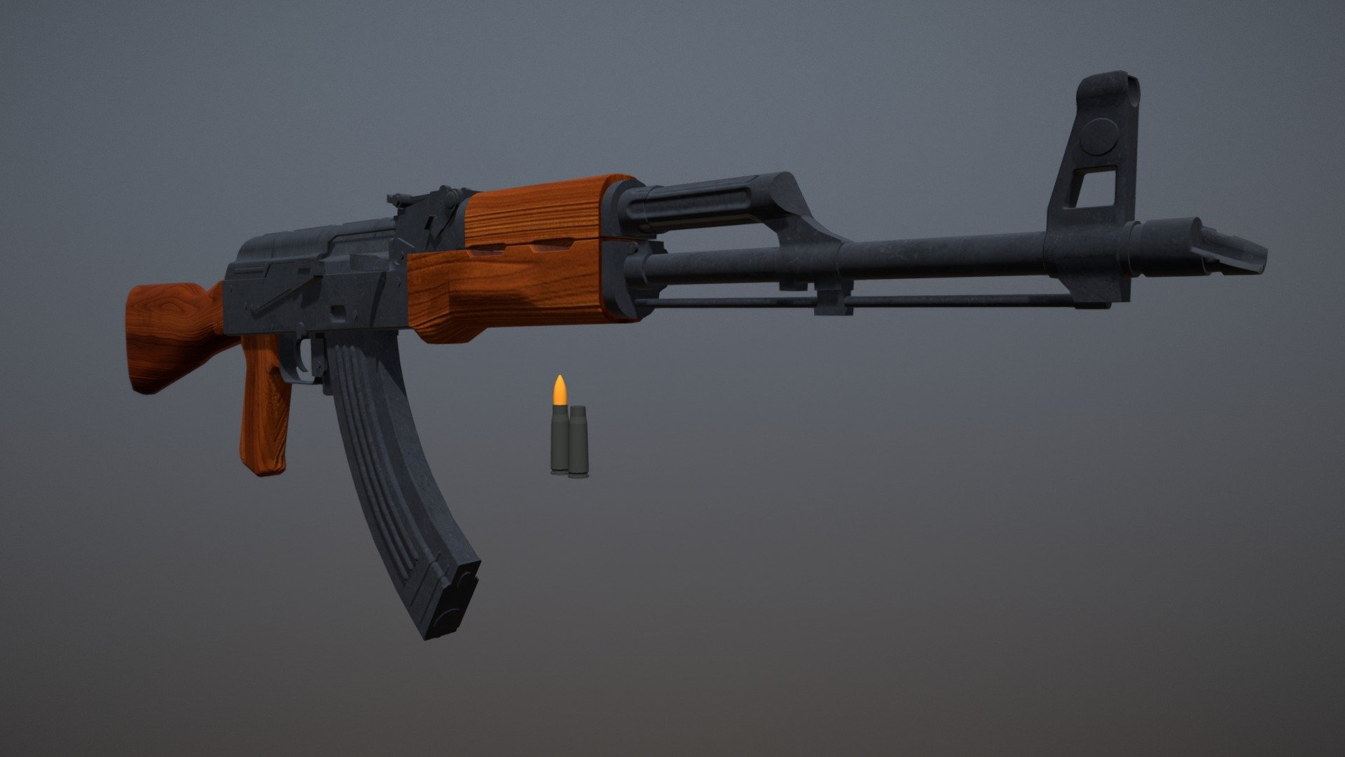 AKM - WIP - 3D model by Tulker [647712b] - Sketchfab
