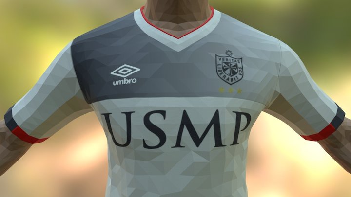 PES17 3D (SAN MARTIN - LOCAL) 3D Model