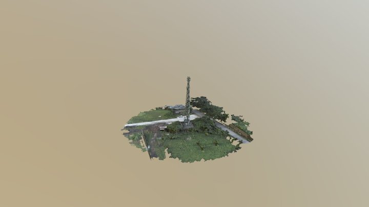 Telco Tower 3D Model
