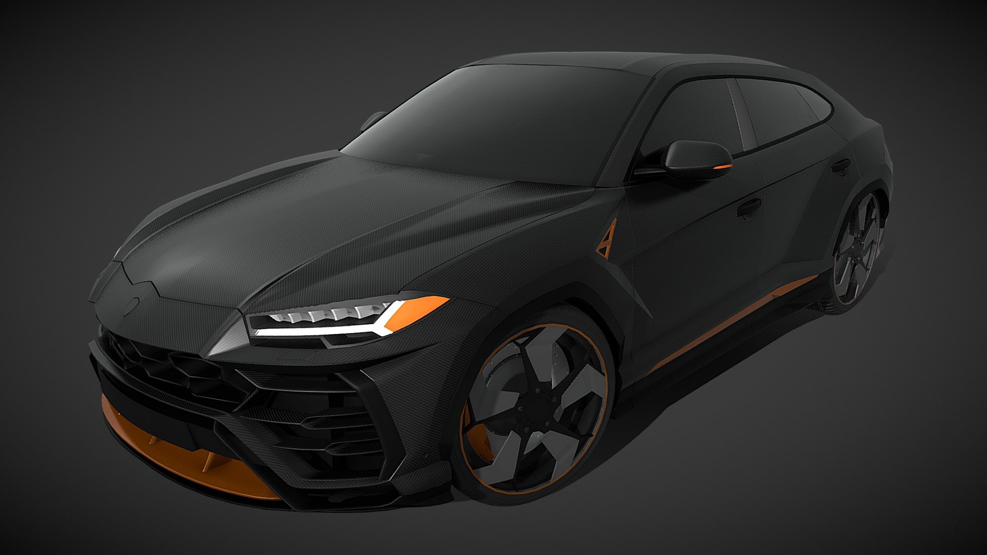 ( FREE ) Lamborghini Urus - SDC Carbone Edition — Sketchfab embed 3D viewer