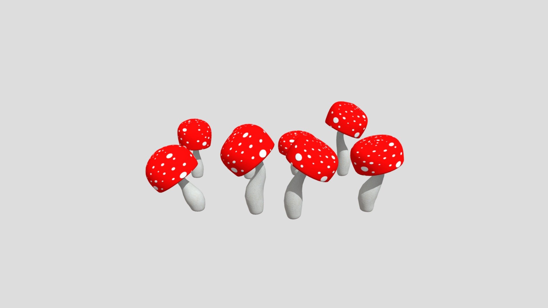 Musroom pack - 3D model by Paster (@pablogarciacorral04) [6478640 ...