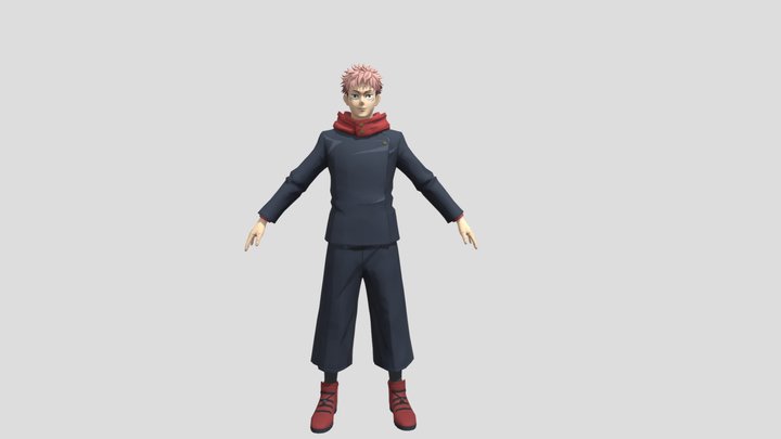 Yuji Itadori free fire skin