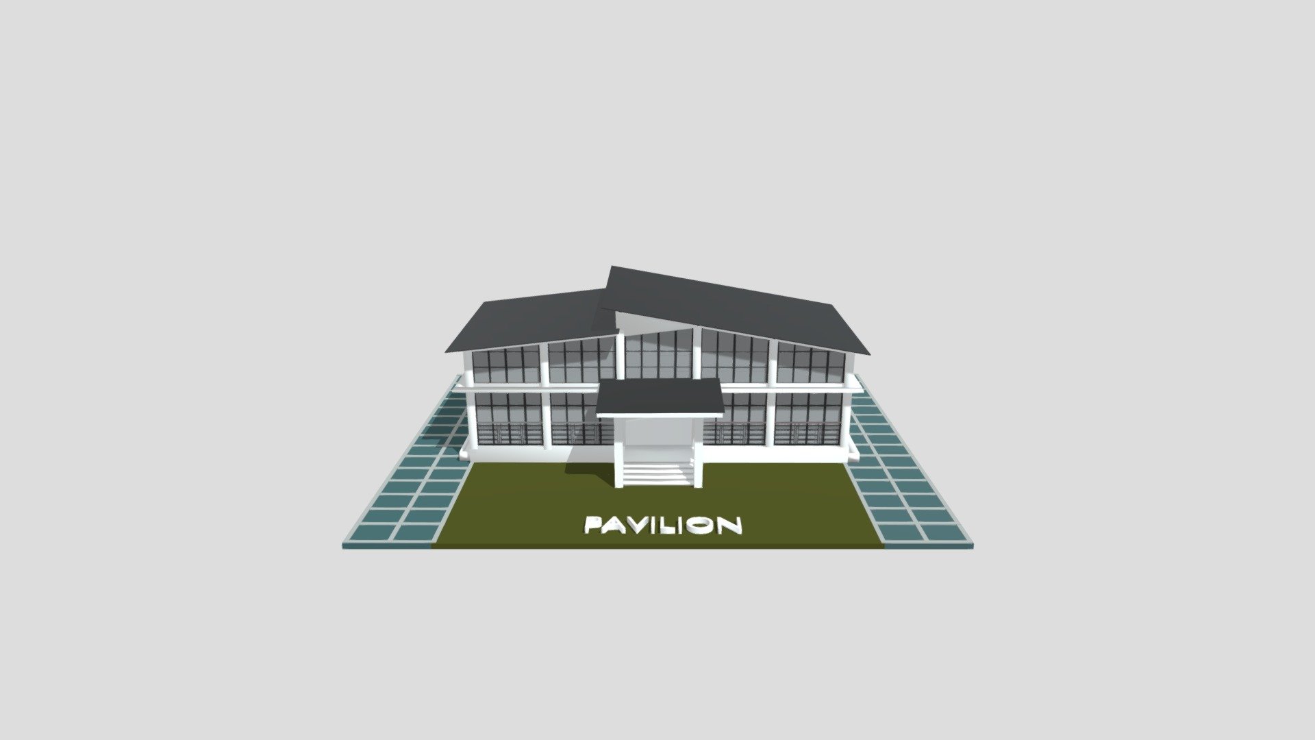 Pavillion - 3D model by ryniar0 [647af8d] - Sketchfab