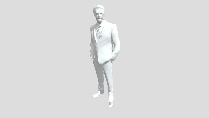 Sculpt man 3D Model