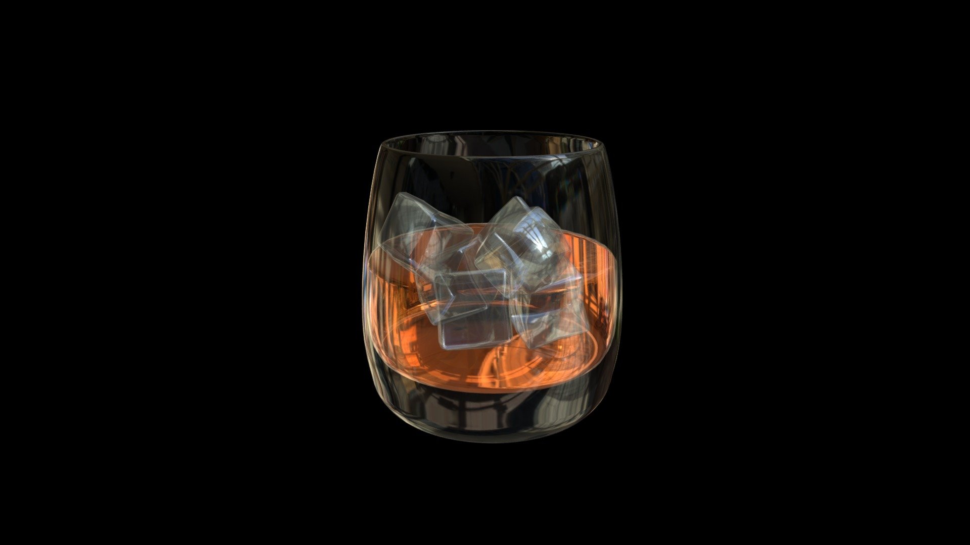Whisky Glass Buy Royalty Free 3D model by Davide Specchi (Davide