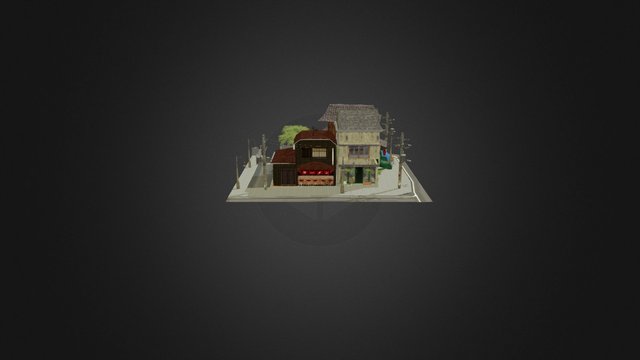 Tokyo CityScene DaeHowest2015 De Koninck Arno 3D Model