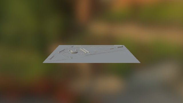 Abu Dhabi Yas Marina F1 Circuit 3D Model