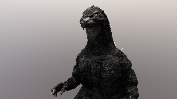 Godzilla - Heisei Godzilla 3D Model