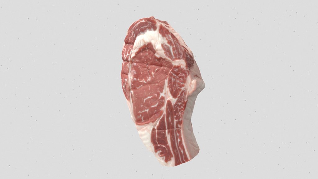 beef steak 3d model