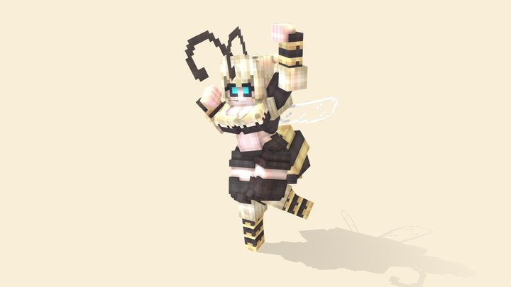 The Queen Bee 3D Model