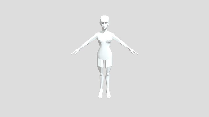 Body Female 3D Model