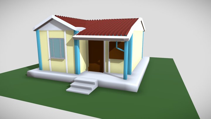 a house 3D Model