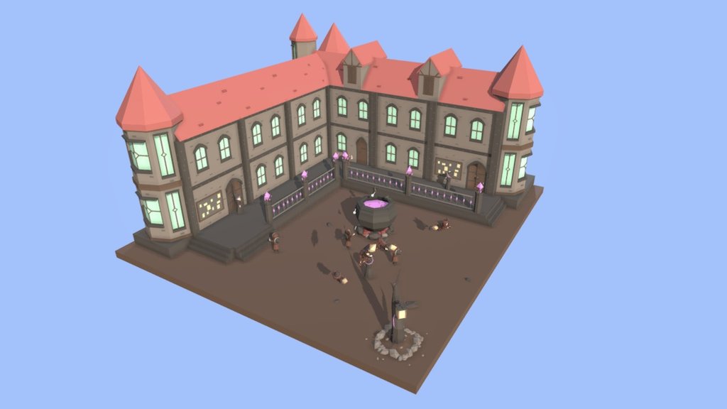 Magician's Guild - 3D model by EarlyMorrow3D [64824b2] - Sketchfab
