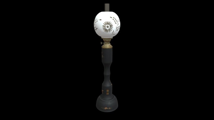 石油ランプ / Oil lamp 3D Model