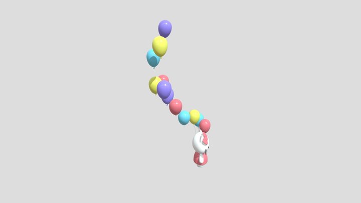 Hello Kitty 3D Model