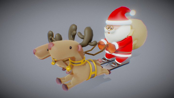 Santa Claus 3D Model