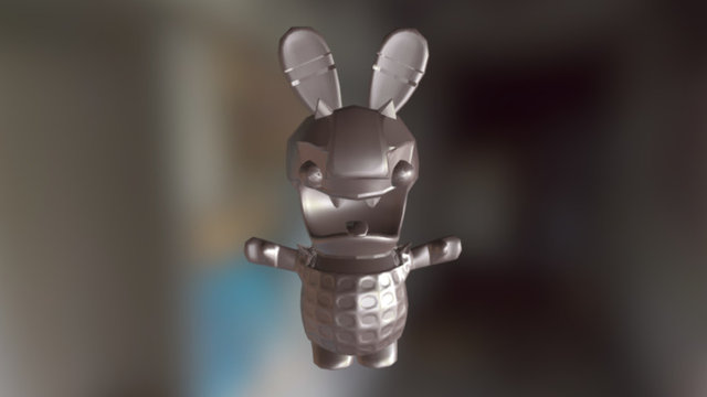 Rabbitknight 3D Model