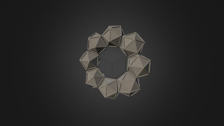 Abstract Work 1 3D Model