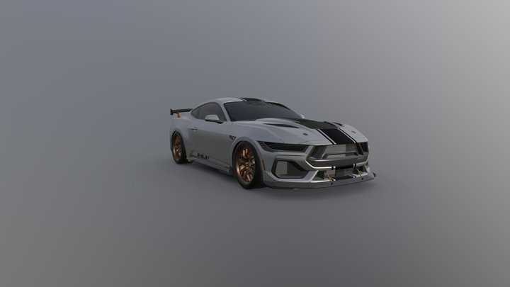 2024 Ford Shelby Super Snake S650 3D Model
