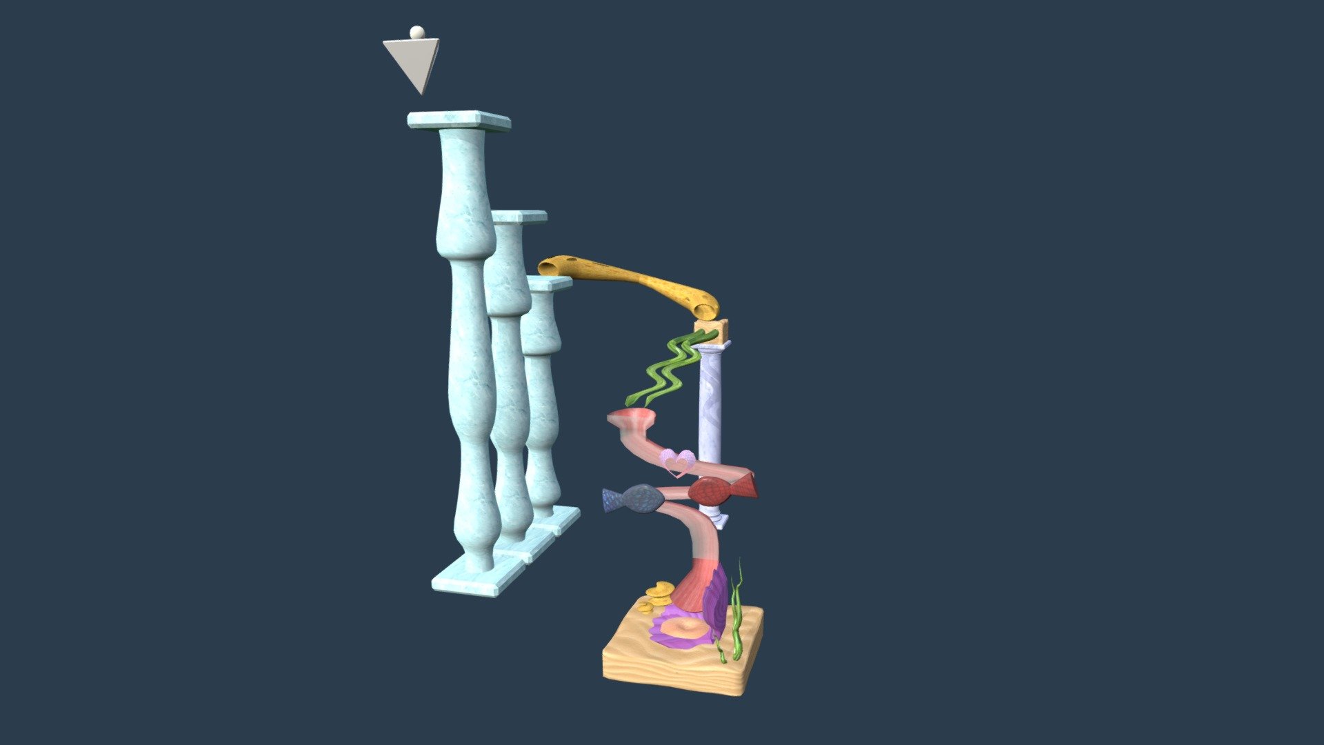 Marble Madness Atlantis Track