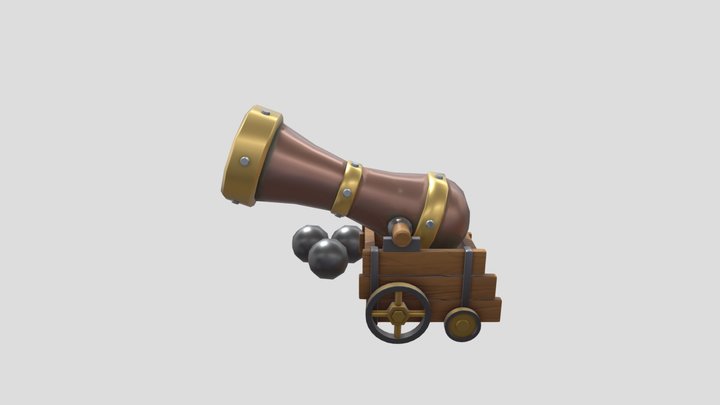 Cannon 3D Model
