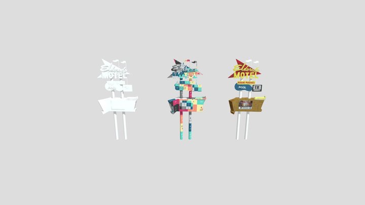 Eldorado_ Motel 3D Model