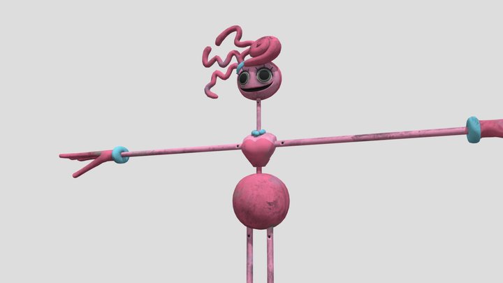 PC Computer - PROJECT PLAYTIME - Mommy Long-Legs 3D Model