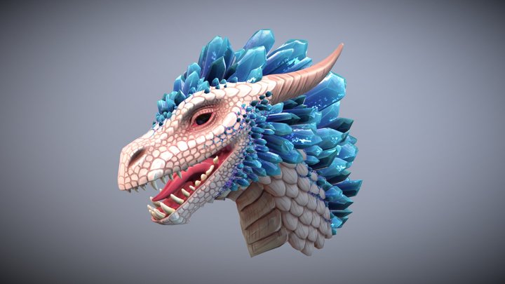 Jeweled dragon 3D Model