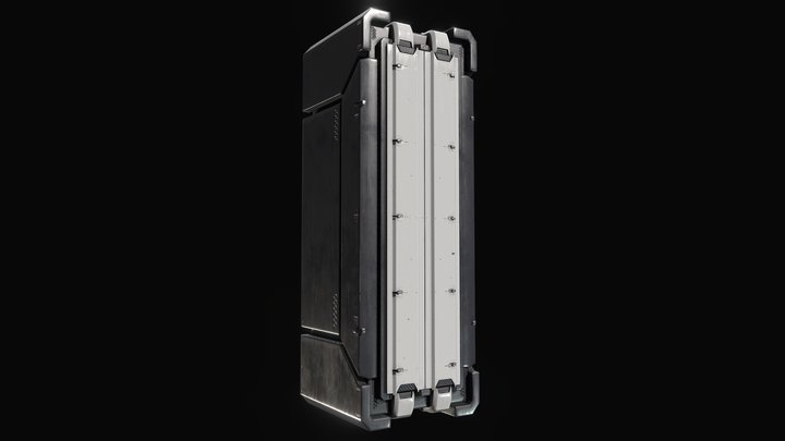 Box Sci Fi 3D Model