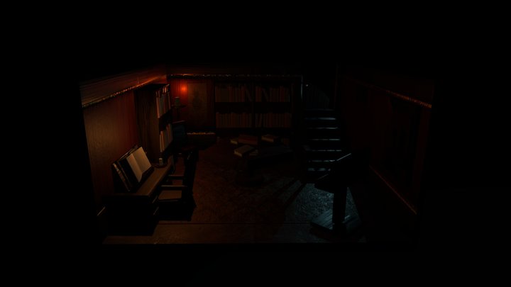 Room of Study 3D Model