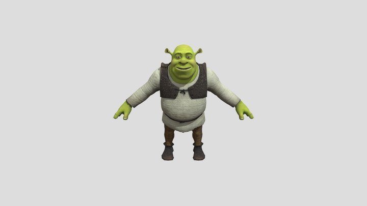 Shrek 3D Model