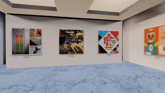 Instamuseum for @edtechnocation 3D Model