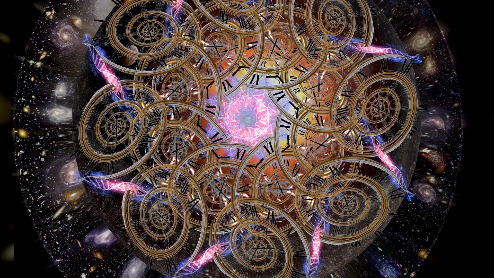 Gray Contrast : Space Time - alternate version