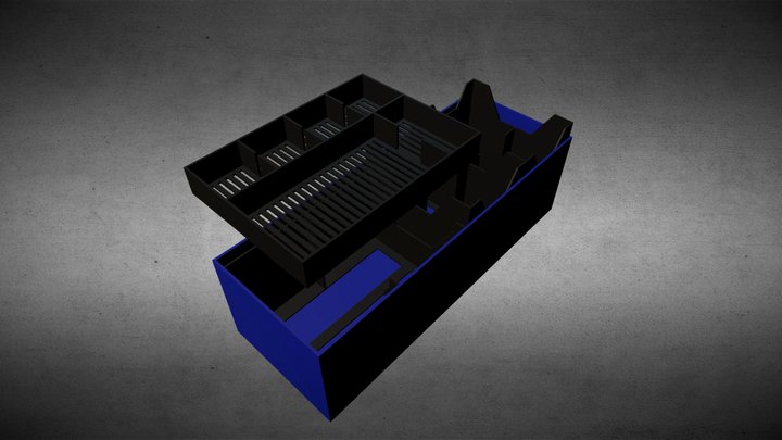 Rangements-Horreur à Arkham-Renouveau-Mixte 3D Model