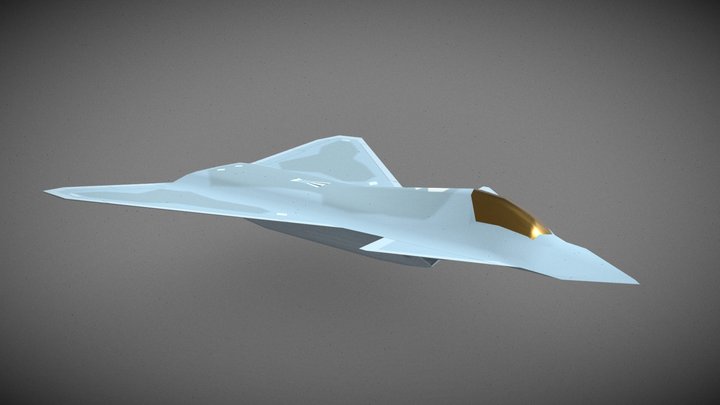 F-47 Voodoo 3D Model