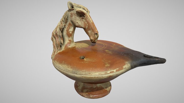 Lucerna Caballo 3D Model