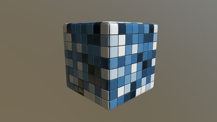 Mosaic Tiles 3D Model