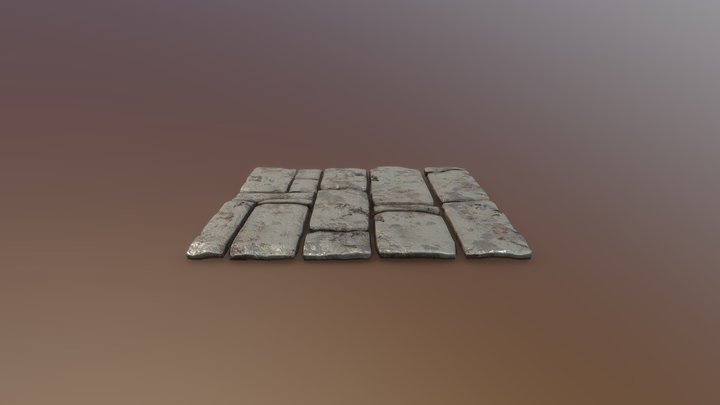Stone Floor 3D Model