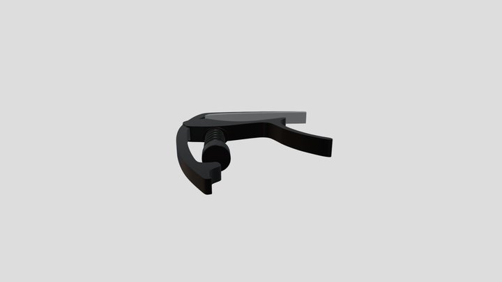 Guitar Capo 3D Model